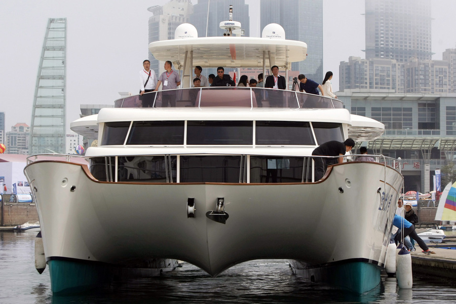 Международная выставка яхт и катеров в Шанхае 2024