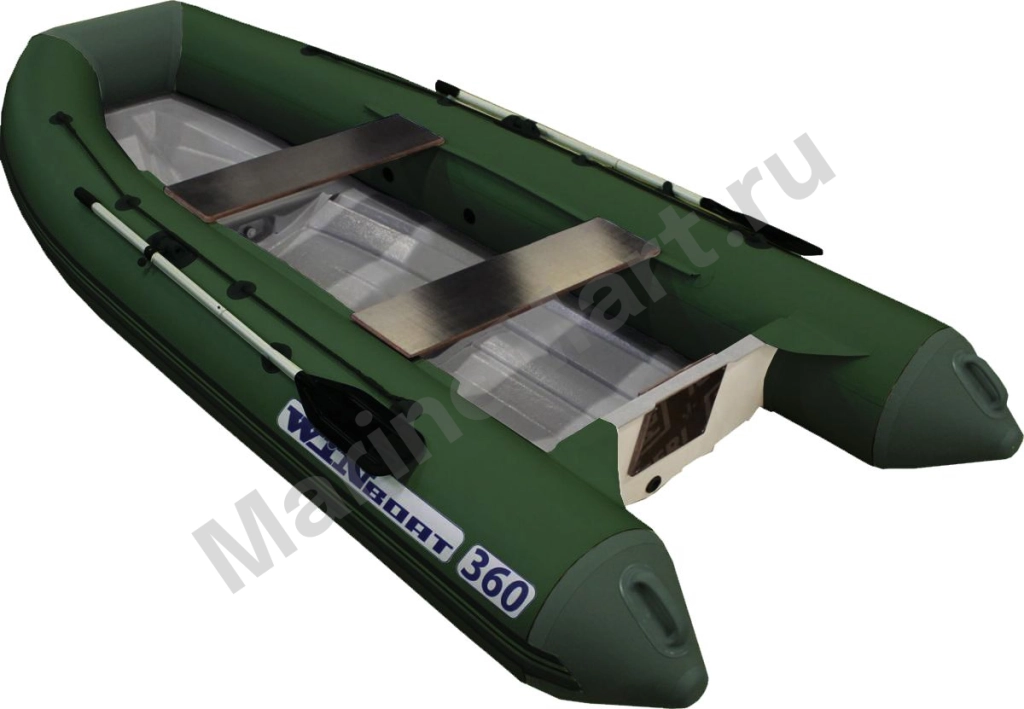 Лодка РИБ (RIB) WinBoat 360RF Sprint, складной,зеленый WB360RFS_gn фото №1