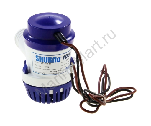 Помпа осушительная Shurflo, 12 В, 1000GPH (3785 л/час) 35510010