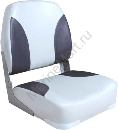 Кресло складное мягкое Classic Low Back Seat, серый/чёрный 75102GC