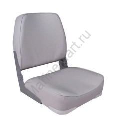 Кресло складное мягкое Economy Low Back Seat, серое 75103G