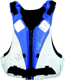 Жилет страховочный детский Performance Buoyancy 25-40 кг, бело-синий 71091