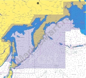 Карта MAX-N+, Камчатка и Курильские о-ва Y013_