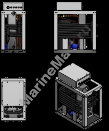 Агрегат водоохлаждающий морской АВМ2-96 (Qх = 28,1 кВт)