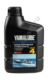 Масло 4-тактное минеральное Yamalube SAE 10W-40 API SJ/CF Marine, 1 л.