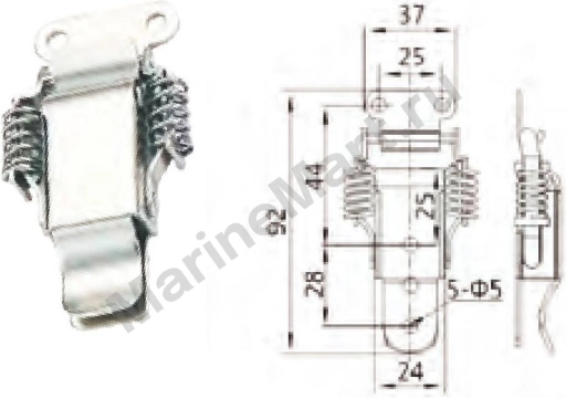 Защелка для ящика, Marine Rocket 4620136022910