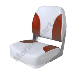 Сиденье мягкое складное Classic Low Back Seat, серо-красное Newstarmarine 75102GR