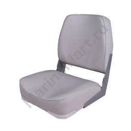 Сиденье мягкое складное Economy Low Back Seat, серое Newstarmarine 75103G