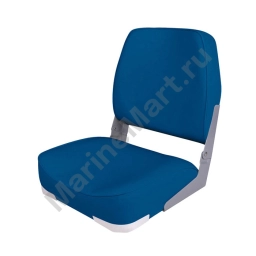 Сиденье мягкое складное Economy Low Back Seat, синее Newstarmarine 75103B