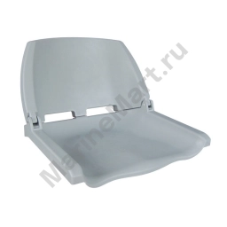 Сиденье складное Newstarmarine Folding Plastic Boat Seat 75110G 51,5x46x38мм из серой пластмассы