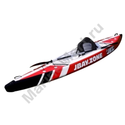 Jbay zone 30020 V-shape Mono Каяк Красный  Red / Grey / Black 385 x 80 cm