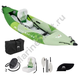 Aqua marina BE-312 Betta 312 Надувной Каяк Зеленый Green 312 x 80 cm