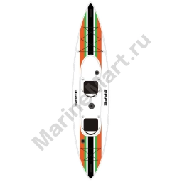 Safe waterman HC100.005 Apache Каяк Оранжевый  White / Orange / Green 426 x 90 cm