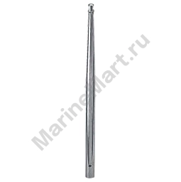 Plastimo 35727 Stanchion 2 Holes Серебристый  Silver 65 cm