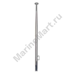 Talamex 28119062 Flag Pole AISI 316 Серый  Silver 62 cm