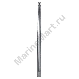 Plastimo 35725 Stanchion 1 Hole Серебристый  Silver 45 cm