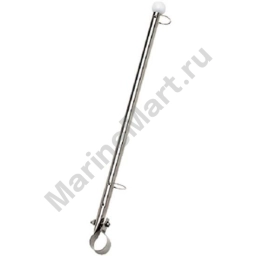 Seachoice 50-77001 Rail Clamp Staff Серебристый  Silver