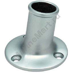 Seachoice 50-70701 Pole Socket Серебристый  Chrome Plated Brass