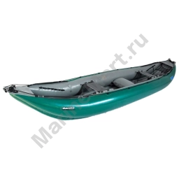 Gumotex 043955 Baraka Надувное каноэ Серебристый Dark Green / Grey 410 x 105 cm