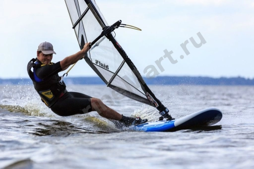 Виндсерфинг по Озернинскому водохранилищу