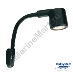 Светильник штурманский светодиодный Batsystem Frilight Kurs 94447-130 LED 12 - 14 В 130 мм чёрный корпус