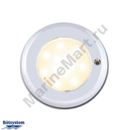 Светильник точечный врезной Batsystem Frilight Nova SMD 9475CS 8 - 30 В 2 Вт хромированный корпус с выключателем