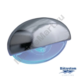 Светильник светодиодный для трапа Batsystem Frilight Steplight 8871C 12 В 0,25 Вт хромированный корпус синий свет