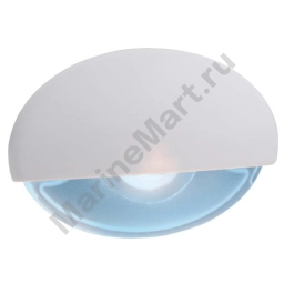 Светильник светодиодный для трапа Batsystem Frilight Steplight 8871V 12 В 0,25 Вт белый корпус синий свет, 2 штуки