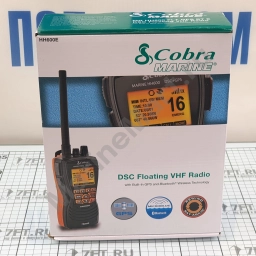 Плавающая ручная VHF радиостанция-телефон Cobra MR HH600 GPS BT 1/3/6 Вт 145 x 72 x 47 мм