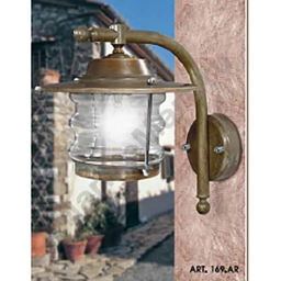 Светильник уличный цилиндрический Moretti Luce Antique 169.V 220В 60Вт E27 320х260х280мм