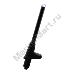 Круговой кормовой огонь на мачте Lalizas MICRO LED 74383 встраиваемый цвет чёрный высота 60 см