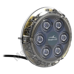 Bluefin led P6N-SM-B114 Piranha P6 Nitro Surface Mount 12V Серый Cobalt Blue 3150 Lumens