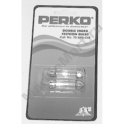 Perko 9-0070DP2CLR Festoon 12W Лампочка Свет Бесцветный Clear 1 5/8 x 3/8´´