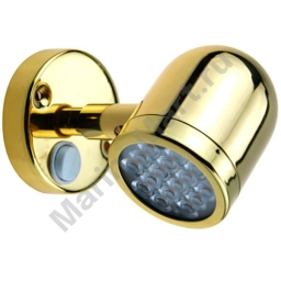 Goldenship GS10219 12V 10W 65 mm Свет кабины перегородки Золотистый Gold