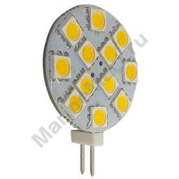 Goldenship GS10514 12-30V 3W G4 15 SMD 5050 Горизонтальная светодиодная лампа Серебристый Grey