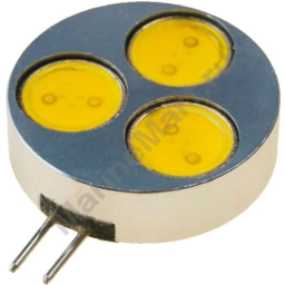 Goldenship GS10506 12V 4.5W G4 3 SMD Горизонтальная холодная светодиодная лампа Белая Grey