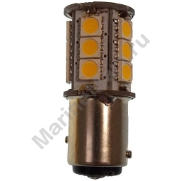 Goldenship GS10534 24V 1.4W BAY15D 15 SMD 5050 Светодиодная лампа Серебристый Grey