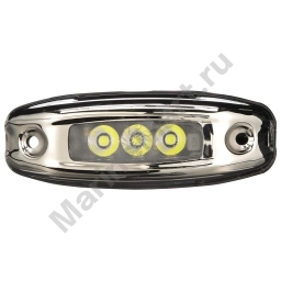 Seachoice 50-03571 Dragon Подводный белый светодиодный свет Черный Silver 1500 Lumens