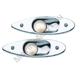 Seachoice 50-02151 Led Sight Light Stainless Серебристый Chrome