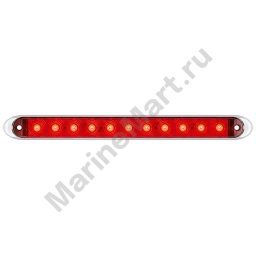 Seachoice 50-51571 Slimline Светодиодный Красный Red 0.63 x 1.4 x 15´´