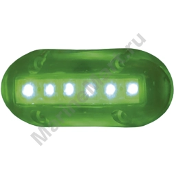 T-h marine 232-LED51868DP Светодиодные подводные фонари высокой интенсивности Зеленый Green