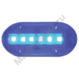 T-h marine 232-LED51901DP Stainless Steel Underwater Light Голубой Blue