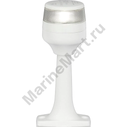 Hella marine 265-980960211 Naviled 360 Compact FXD Универсальный фонарь с фиксированным креплением 6´´ Белая White