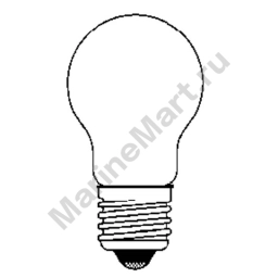 Ancor 639-531025 Medium Screw Bulb AC Белая  Clear 12V 25W