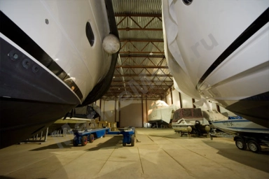 Зимнее хранение яхт и катеров в эллинге в Подмосковье