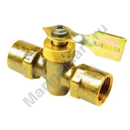 Seachoice 50-20731 Two Way Fuel Line Valve Желтый  Yellow 6 x 6 mm Female Ports