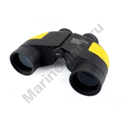 Plastimo P1045039 7x50 Бинокулярный компас для фокусировки глаз Золотистый Black / Yellow