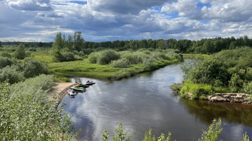 Тур на гидроциклах 1 день по реке Шлина в Подмосковье