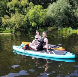 Прогулка на SUP-досках в Московской области