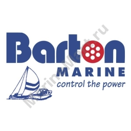 Блок одношкивный опорный Barton Marine серия 1 N01150 30 мм 355 - 710 кг вертикальный на палубу